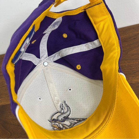 Minnesota Vikings Hat Strapback NFL Reebok  On Field Equipment Dad Hat NFL - Picture 12 of 14